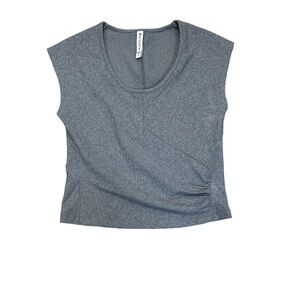Athleta Gray Crop Top